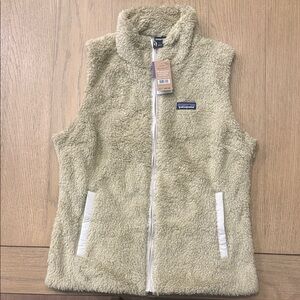 Patagonia Los Gatos Cream Deep pile double Fleece Vest